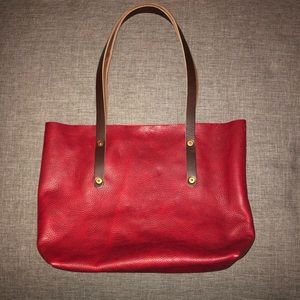 Go Forth Goods Cranberry Avery Tote Medium